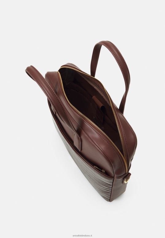 TX2DF2576 donne Anna Field borsa per laptop marrone