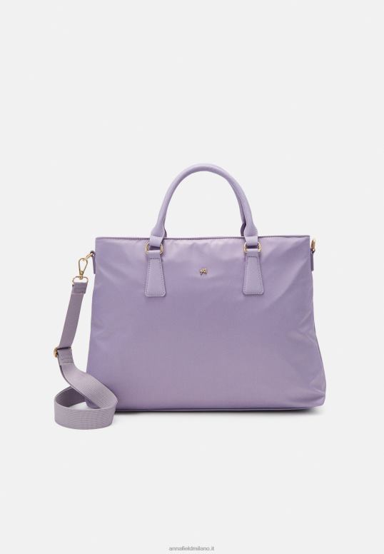 TX2DF2586 donne Anna Field borsa per laptop lilla