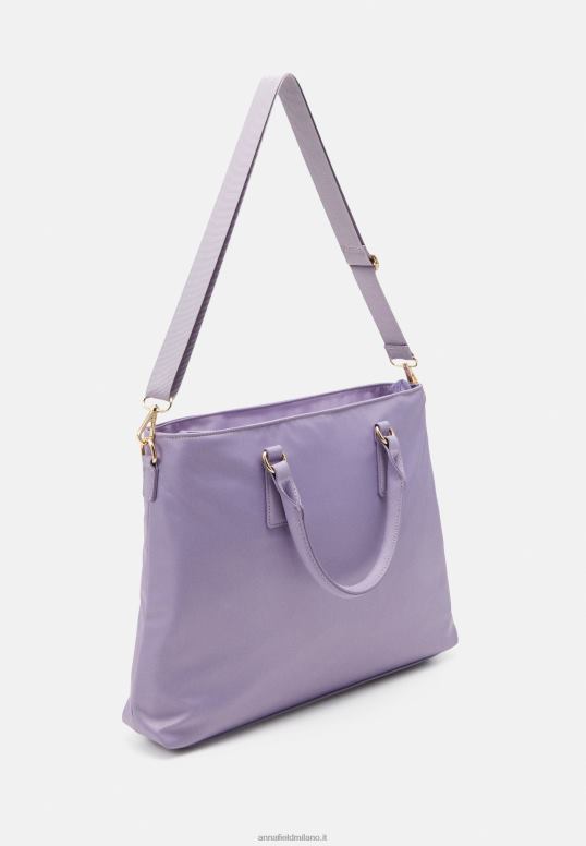 TX2DF2586 donne Anna Field borsa per laptop lilla
