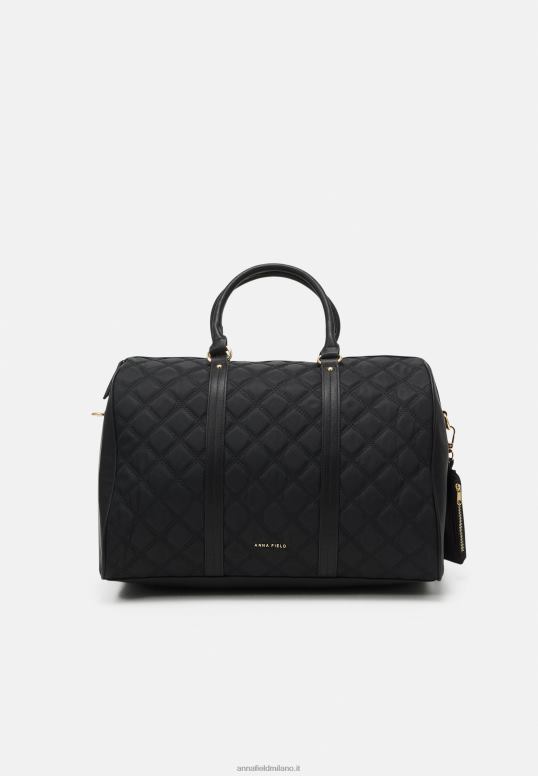 TX2DF2629 donne Anna Field set borsone weekend nero