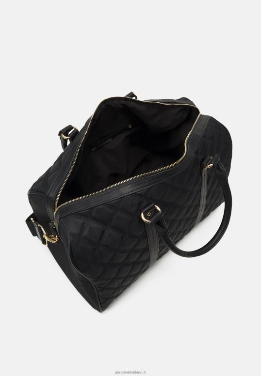TX2DF2629 donne Anna Field set borsone weekend nero