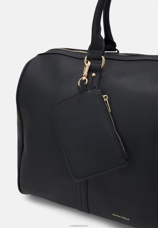 TX2DF2631 donne Anna Field set borsone weekend nero