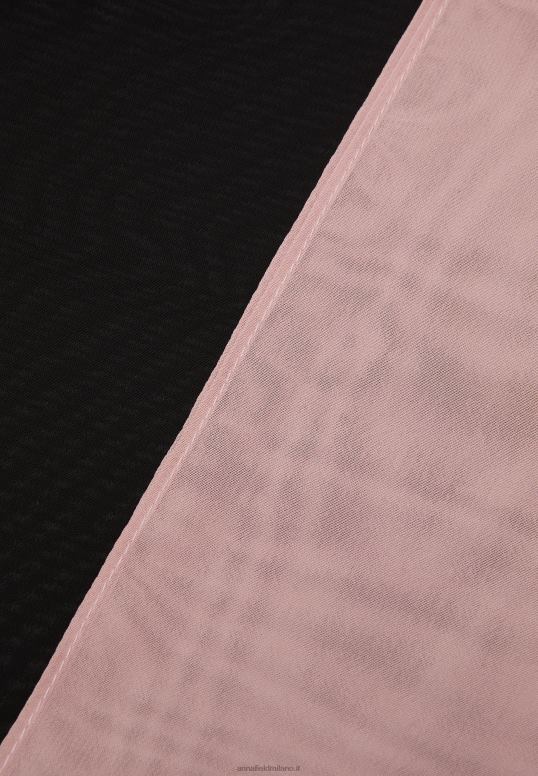 TX2DF2706 donne Anna Field Confezione da 2 foulard nero/rosa