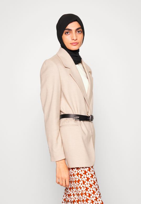 TX2DF2707 donne Anna Field Confezione da 2 foulard nero/verde