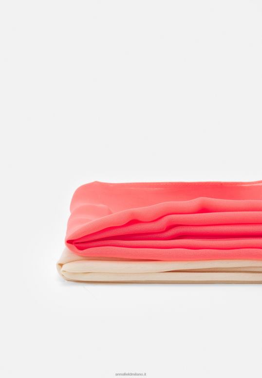 TX2DF2713 donne Anna Field Confezione da 2 foulard rosa/carne