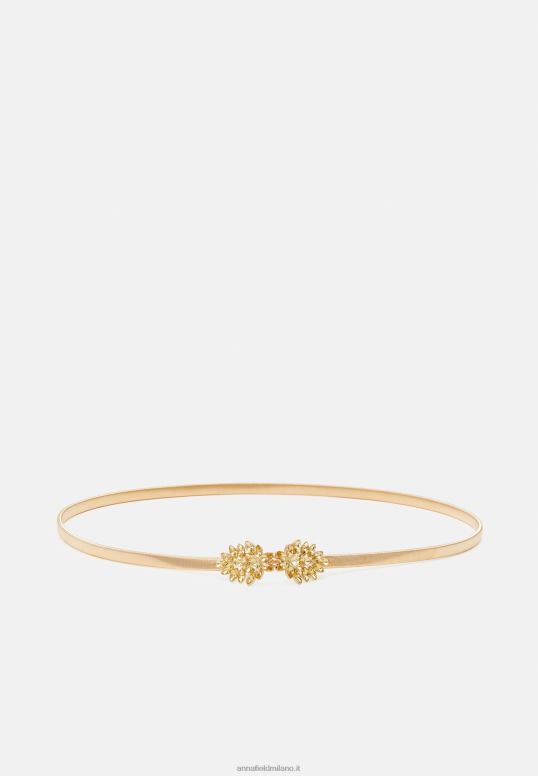 TX2DF2733 donne Anna Field cintura color oro