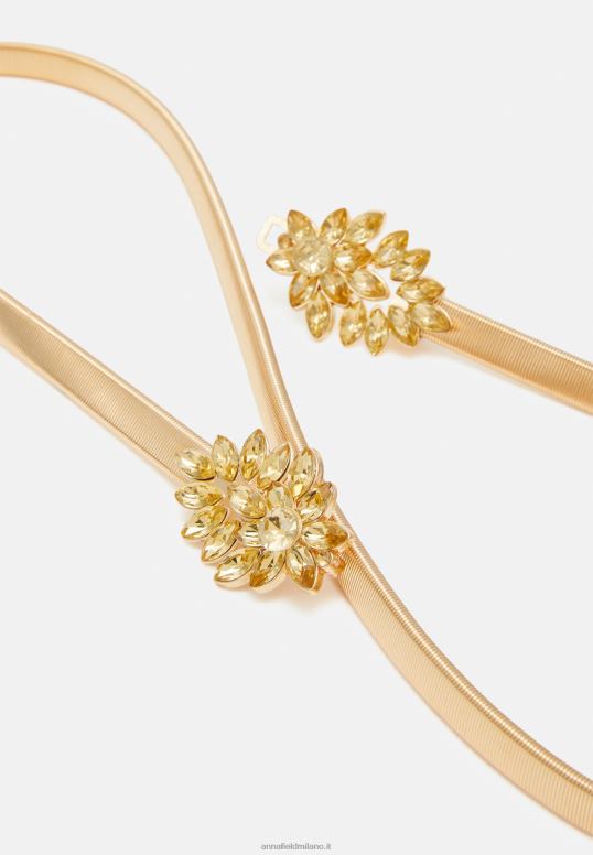 TX2DF2733 donne Anna Field cintura color oro