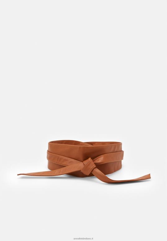 TX2DF2763 donne Anna Field cintura in vita cognac