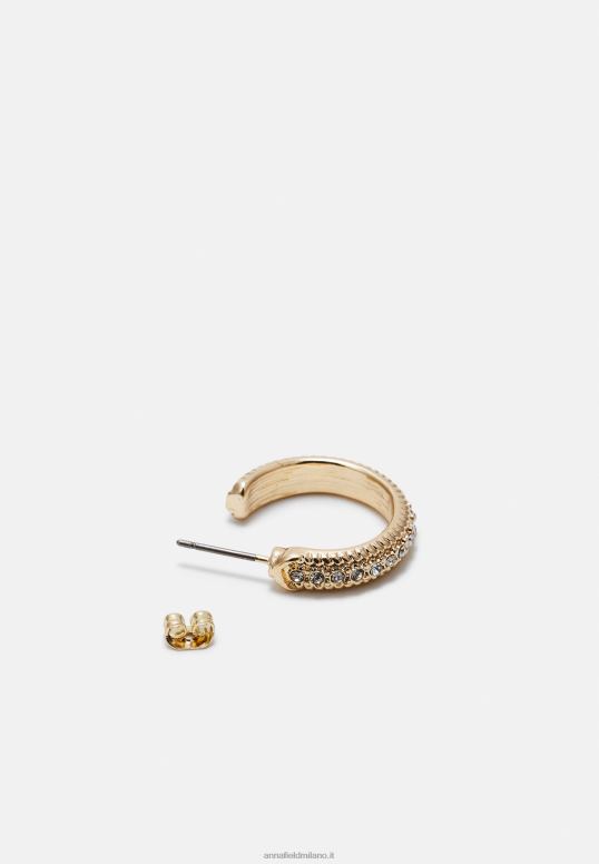TX2DF2661 donne Anna Field Confezione da 6 orecchini color oro