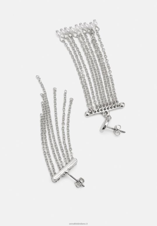 TX2DF2663 donne Anna Field Confezione da 2 orecchini color argento