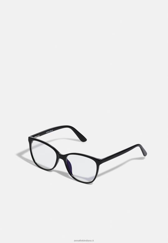 TX2DF2682Anna Field occhiali da sole unisex neri
