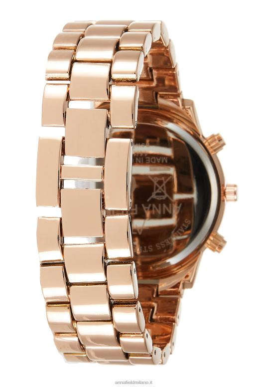 TX2DF2792 donne Anna Field orologio cronografo color oro rosa