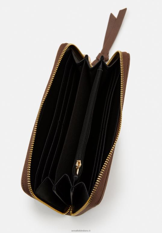 TX2DF2799 donne Anna Field portafoglio tortora