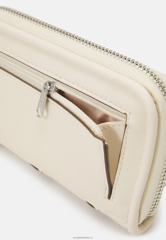TX2DF2820 donne Anna Field portafoglio bianco sporco