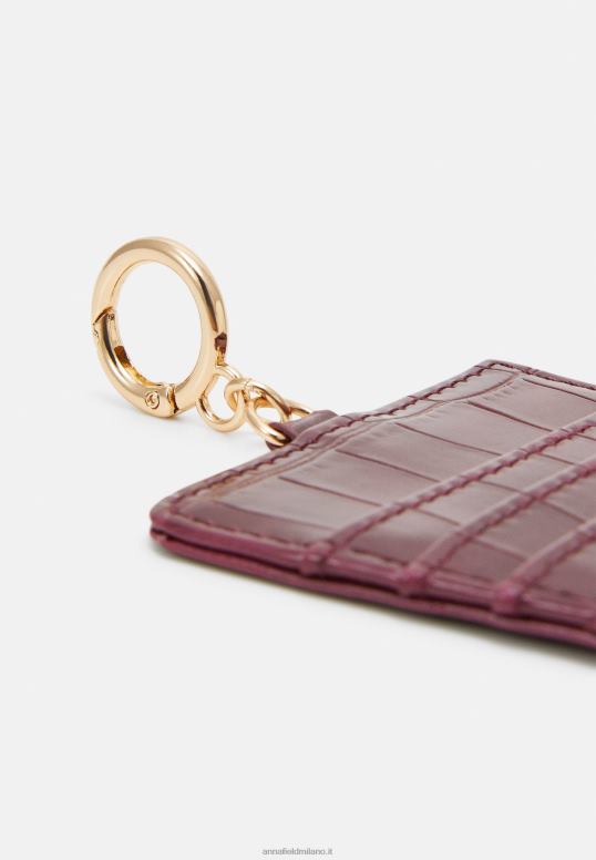 TX2DF2823 donne Anna Field portafoglio bordeaux