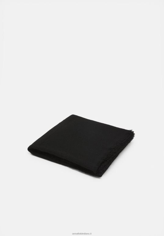 TX2DF2826 donne Anna Field sciarpa nera