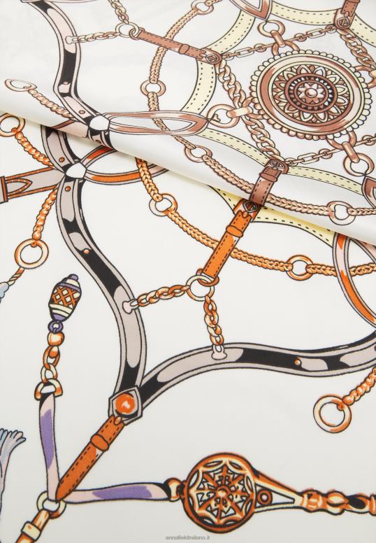 TX2DF2835 donne Anna Field Confezione da 2 foulard blu/rosa