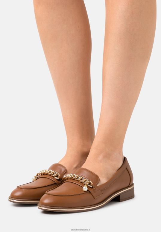 TX2DF1811 donne Anna Field slip-on cognac