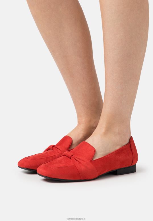 TX2DF1821 donne Anna Field slip-on rosso