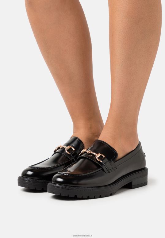 TX2DF1831 donne Anna Field slip-on neri