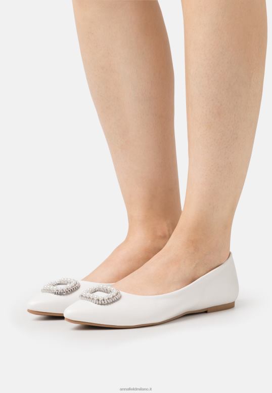 TX2DF2098 donne Anna Field ballerine bianche