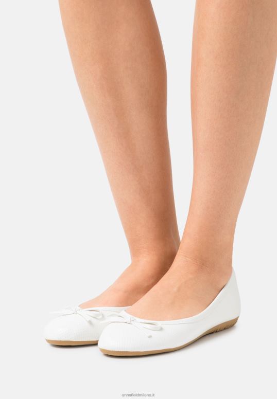 TX2DF2101 donne Anna Field Confezione da 2 ballerine nere/bianche