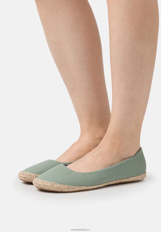 TX2DF2115 donne Anna Field ballerine menta