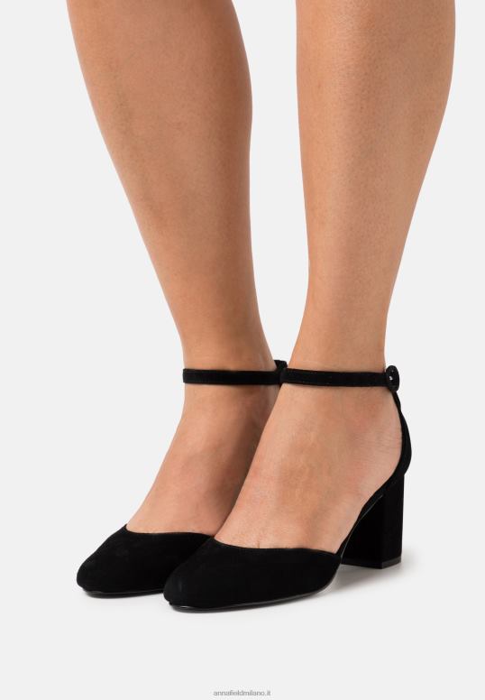 TX2DF1653 donne Anna Field tacchi classici in pelle neri