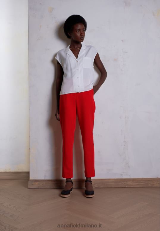 TX2DF1710 donne Anna Field zeppe con zeppa media a punta chiusa di base nere