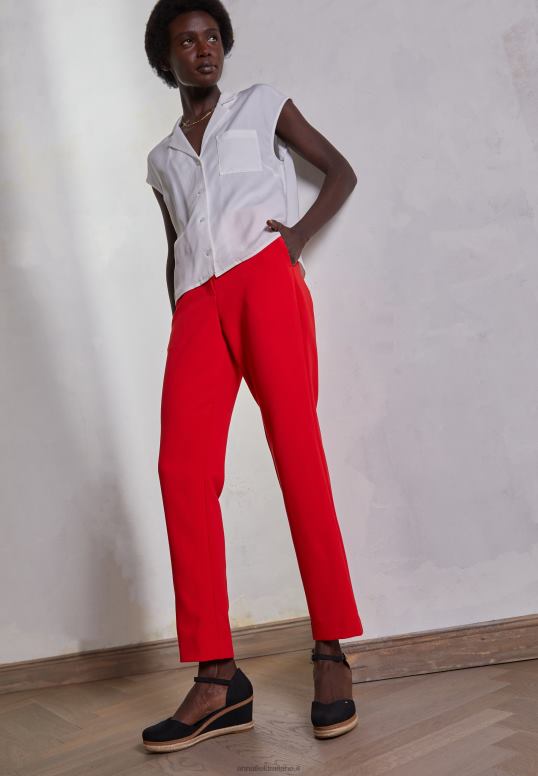 TX2DF1710 donne Anna Field zeppe con zeppa media a punta chiusa di base nere