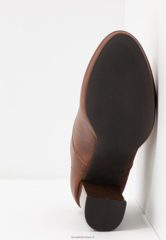 TX2DF1748 donne Anna Field stivaletti comfort con tacco alto cognac