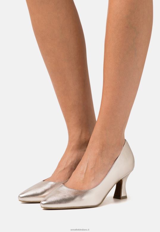 TX2DF1754 donne Anna Field tacco classico platino