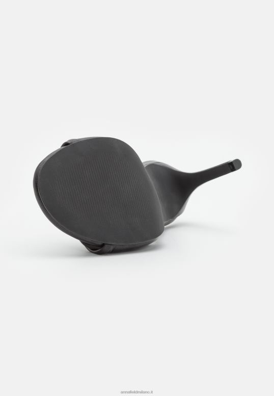 TX2DF1265 donne Anna Field sandali in pelle con tacco alto neri