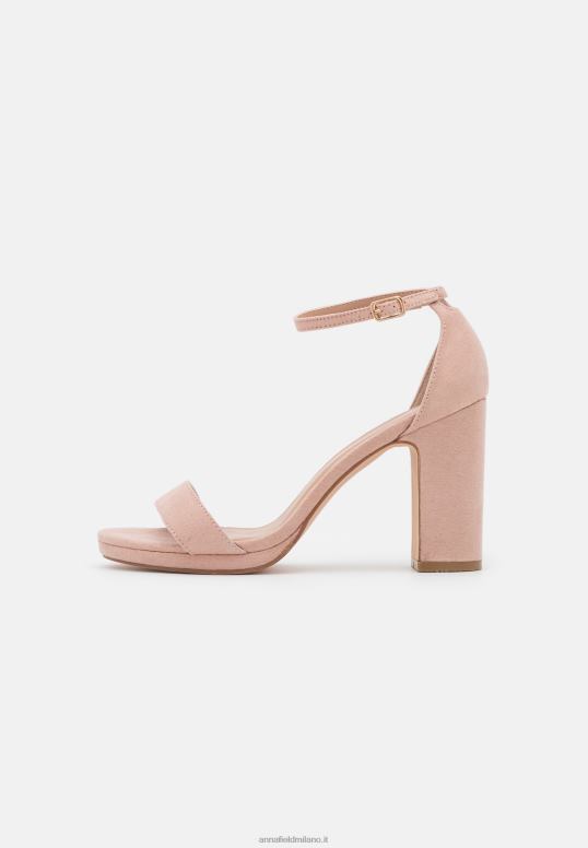 TX2DF1275 donne Anna Field sandali con tacco alto rosa chiaro