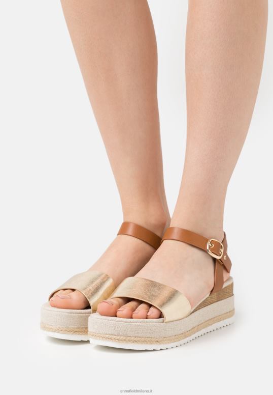 TX2DF1456 donne Anna Field espadrillas comfort oro