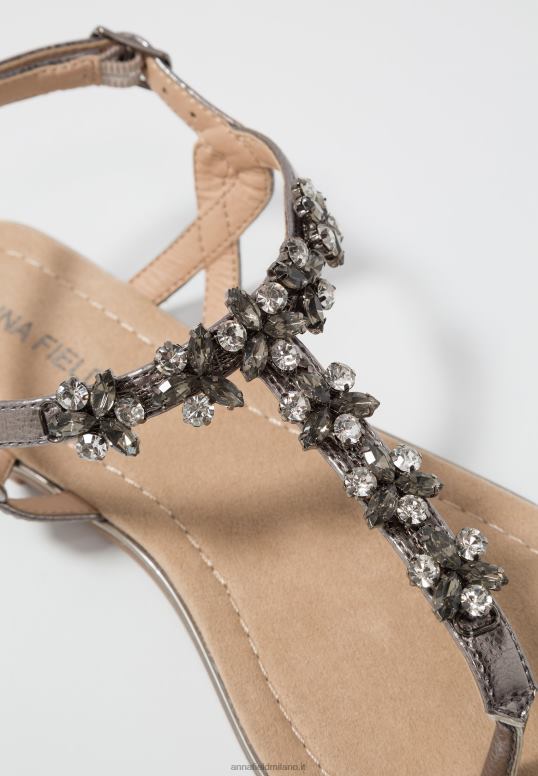 TX2DF1515 donne Anna Field sandali con cinturino a t color canna di fucile