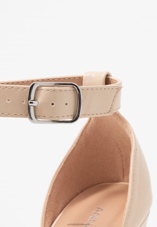 TX2DF1557 donne Anna Field sandali con tacco alto bianco sporco