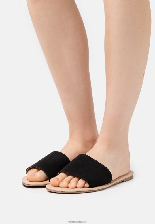 TX2DF1863 donne Anna Field Confezione da 2 sabot nero/cognac