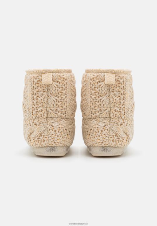 TX2DF2277 donne Anna Field pantofole in filo metallico oro color oro