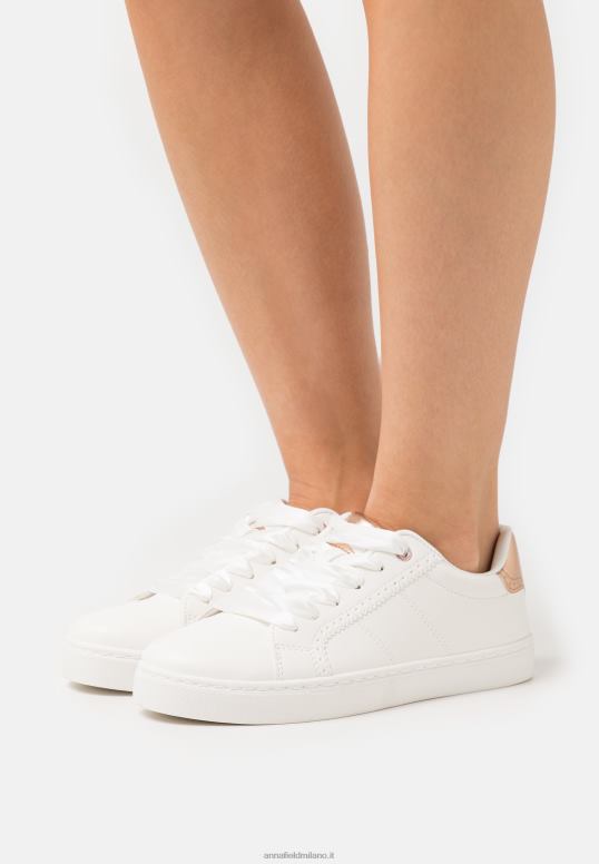 TX2DF1178 donne Anna Field sneakers bianco/oro rosa