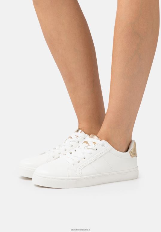 TX2DF1204 donne Anna Field scarpe da ginnastica bianco/oro