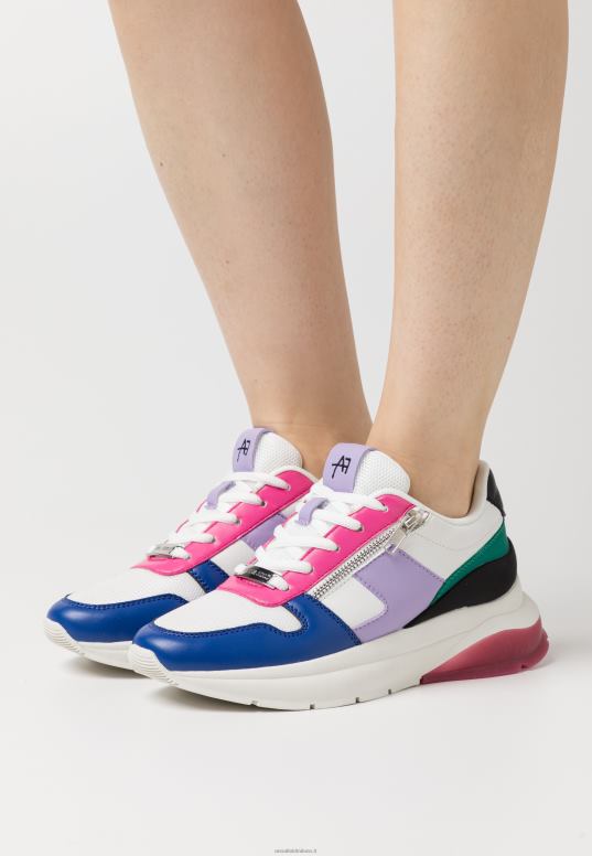 TX2DF1214 donne Anna Field sneakers in pelle bianco/multicolore