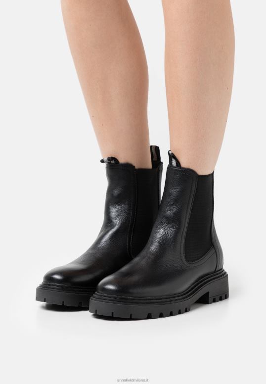 TX2DF1971 donne Anna Field stivaletti classici in pelle neri
