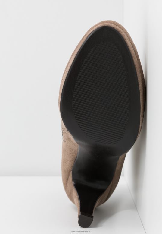 TX2DF1987 donne Anna Field stivaletti con tacco alto tortora