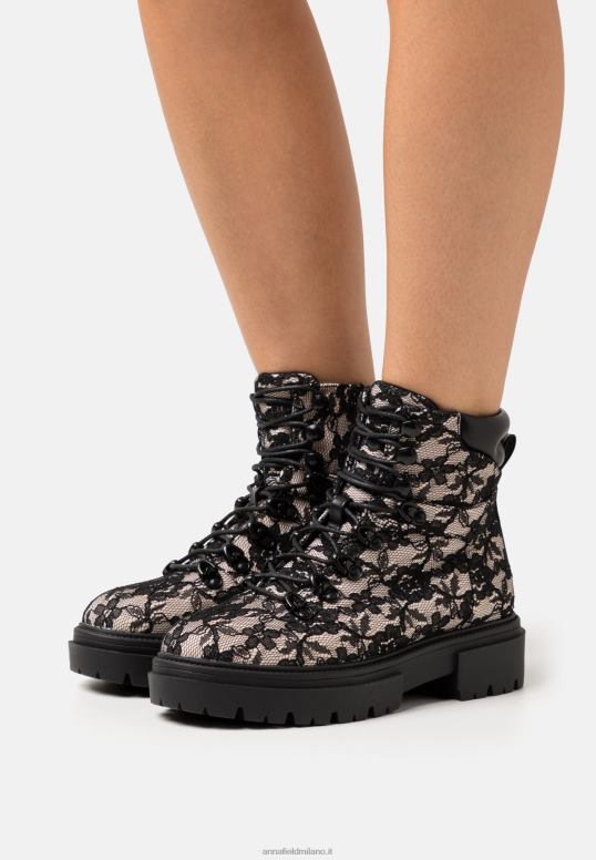 TX2DF2021 donne Anna Field stivaletti con plateau rosa