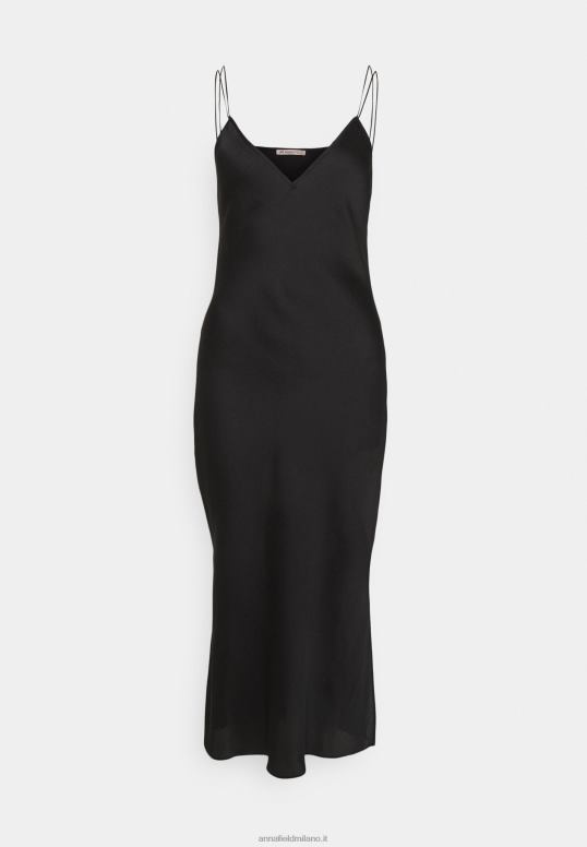 TX2DF1040 donne Anna Field camicia da notte da sposa camicia da notte nera