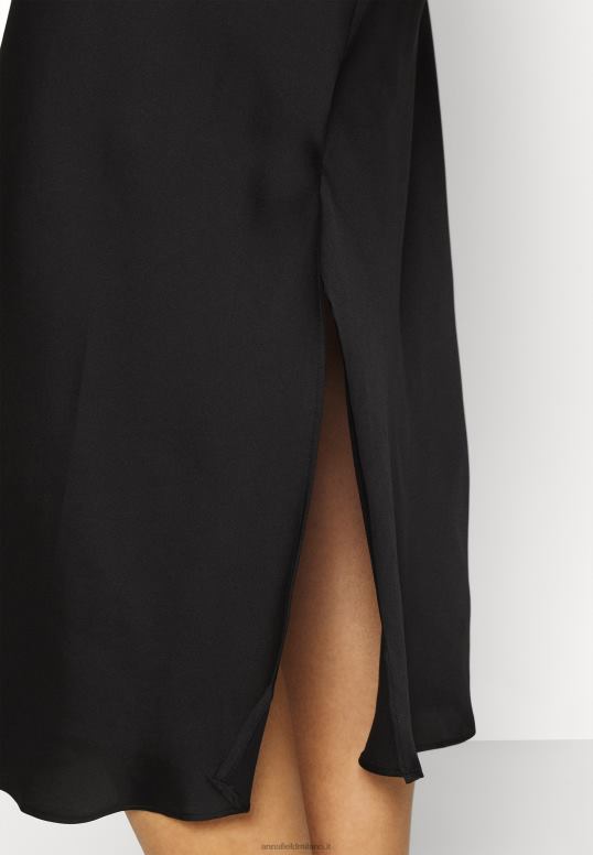 TX2DF1040 donne Anna Field camicia da notte da sposa camicia da notte nera