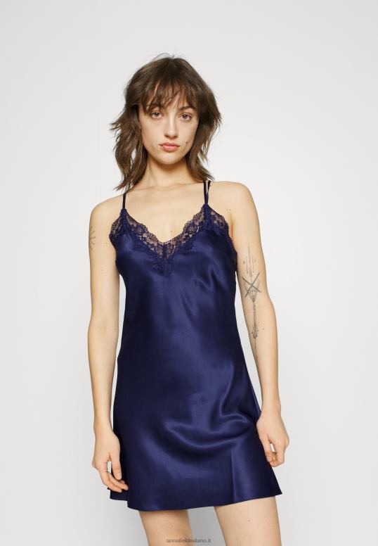 TX2DF1048 donne Anna Field camicia da notte blu