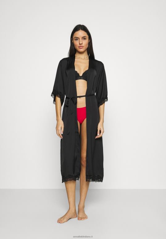 TX2DF1083 donne Anna Field vestaglia nera