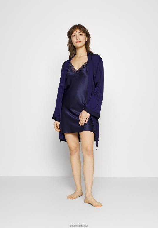 TX2DF1089 donne Anna Field vestaglia blu